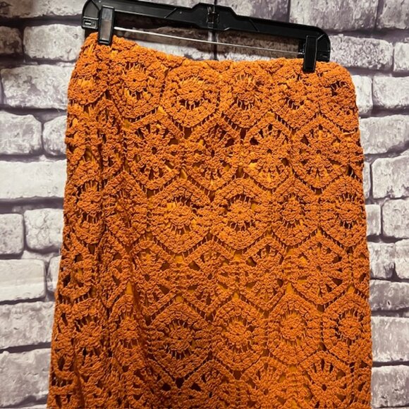 Soft Surroundings NWT Crochet Wrap Skirt Size L - Picture 6 of 8